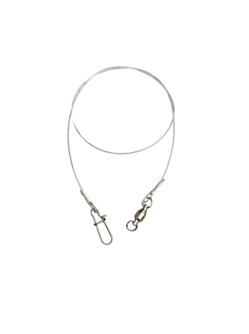 0,90 mm-es készre szerelt fluorocarbon előke - csukázáshoz (2 DB)