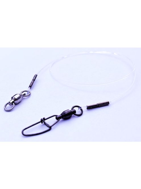 1,00 mm-es készre szerelt fluorocarbon előke - harcsázáshoz (2 DB/CSOMAG)